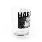 ハリネズミ針村のHARIMURA（黒） Water Glass :left