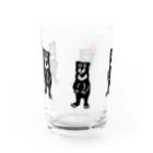 志村リョウのお店のリンゴを見つけたクマ Water Glass :left