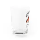 猫と釣り人のKASAGO_EB_1CW Water Glass :left