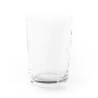 minchのしろくまりんご Water Glass :left