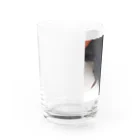 猛毒おひたしのミラー効果ねこ天地逆転 Water Glass :left