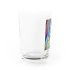 fuyunoebi-2948-5の虹色エビフライ グラス左面