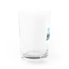 気まぐれニンニクの海岸のひととき Water Glass :left