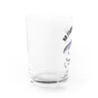 猫と釣り人のROUNINAJI_EB_2CW Water Glass :left