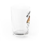 猫と釣り人のKIJIHATA_EB_1CW Water Glass :left