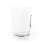 でおきしりぼ子の実験室のえきせんとりしてぃ-ろご(たて） Water Glass :left