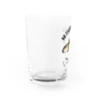 猫と釣り人のMAHAZE_EB_1CW Water Glass :left