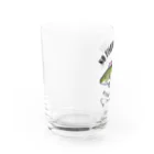 猫と釣り人のKYUUSEN_EB_1CW Water Glass :left