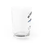 猫と釣り人のKATSUO_EB_2CW Water Glass :left