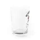 猫と釣り人のSAME_EB_1CW Water Glass :left