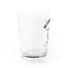 猫と釣り人のKURAGE_EB_1CW Water Glass :left