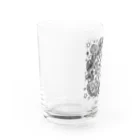 SATONOEのFlower＆Jewelry Water Glass :left