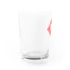 Bopomofoの台湾春聯・福 Water Glass :left