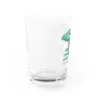 イラスト MONYAAT のオレサマガエル Water Glass :left