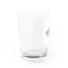 ぷりまるのさかな(ピンク) Water Glass :left