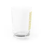 LalaHangeulのハングル　ゴールドテイスト Water Glass :left