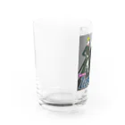 【Zebra channel 公式SHOP】 しまうま工房のZebraMan 第2巻 “奇襲” Water Glass :left