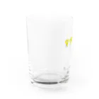 きいろいあのことなかまたちのきいろいあのこ　かいものいくよ Water Glass :left