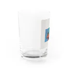 そのだ　めろのクレヨンde赤べこ Water Glass :left