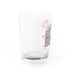 セカイワールドのファンキーオーガニック Water Glass :left