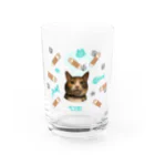 キヤバレー ちくわの裏面もかわいいちくわ柄グラス Water Glass :left