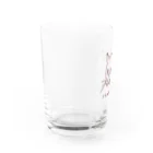 CHOTTOPOINTの警戒中の猫 Water Glass :left