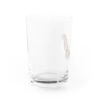 🍩tarojiro(たろじろ) shop🍩のドンドン蓮根足 Water Glass :left