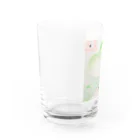 aiart aimiのハートを見つけたイルカちゃん Water Glass :left