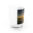 botanical museumの夕陽 Water Glass :left