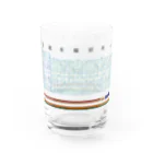 新商品PTオリジナルショップの昭和47年信越本線ダイヤグラム Water Glass :left