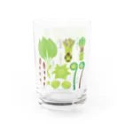 saito_yoko_illustrationの山の幸＿山菜Ver.グラス Water Glass :left