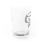 ハットーフルーツのりんご齧ったら歯ぐきから血が出た Water Glass :left