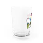 moco’s shopのWow!buncho!!白文鳥 Water Glass :left