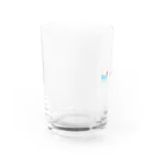 みけんこの三色クリームソーダ Water Glass :left