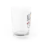 nidan-illustrationの"ALL IN -Track Club-" Water Glass :left