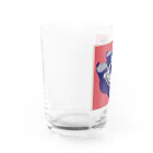 矢澤組のSUZURIのHAPPY SHOPPING Water Glass :left