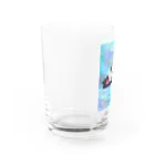𝙈𝙊𝙈𝙊'𝙨 𝙎𝙝𝙤𝙥のホログラム & レトロpanda-02 Water Glass :left