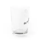 Kazuki Shibataの己を貫け Be Yourself Water Glass :left