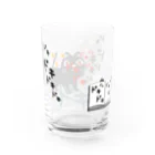 イラスト MONYAAT のCT120 やみねこ、ろっぽのドキドキAbg Water Glass :left