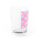 にな子Φいひひひひって笑う人のねこいねこ✕海 Water Glass :left