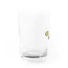 まつだあゆのすずりのねこグラス・きん Water Glass :left