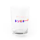 ゆるん屋。のドンキホーテペンギンのテーマ Water Glass :left