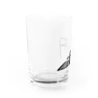 シンプルなグッズ やこ屋のシルエットな椅子と影 Water Glass :left