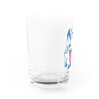 イラスト MONYAAT のモコモコラビット1号*Lick Lick Lick Water Glass :left