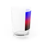 ぽぬぞぬのグラデーション　プライドフラッグ　ポリアモリ Water Glass :left