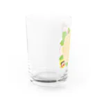 Tetra Styleの万華鏡炒飯デザイン Water Glass :left