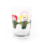 むにゅの手つなぎチューリップクズ Water Glass :left