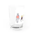 amenoasa(雨の朝)の道 Water Glass :left