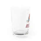 nidan-illustrationの"RELAX" Water Glass :left