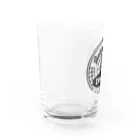 Basketball DinerのBasketball Diner ロゴ円黒 Water Glass :left